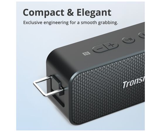 Акустическая система Tronsmart T2 Plus Upgraded Black (1019754), изображение 5 Акустическая система Tronsmart T2 Plus Upgraded Black (1019754), изображение 5