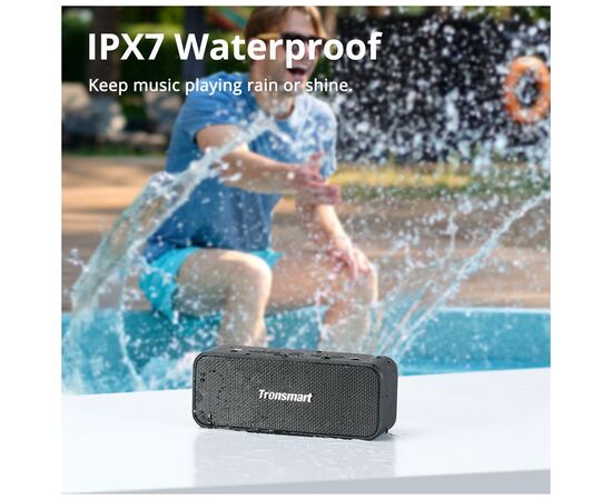 Акустическая система Tronsmart T2 Plus Upgraded Black (1019754), изображение 8 Акустическая система Tronsmart T2 Plus Upgraded Black (1019754), изображение 8