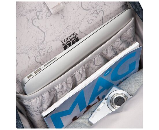 Рюкзак туристический Pacsafe Vibe 20L backpack чорний-камуфляжний (60291802), изображение 3 Рюкзак туристический Pacsafe Vibe 20L backpack чорний-камуфляжний (60291802), изображение 3