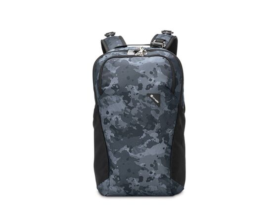 Рюкзак туристический Pacsafe Vibe 20L backpack чорний-камуфляжний (60291802)