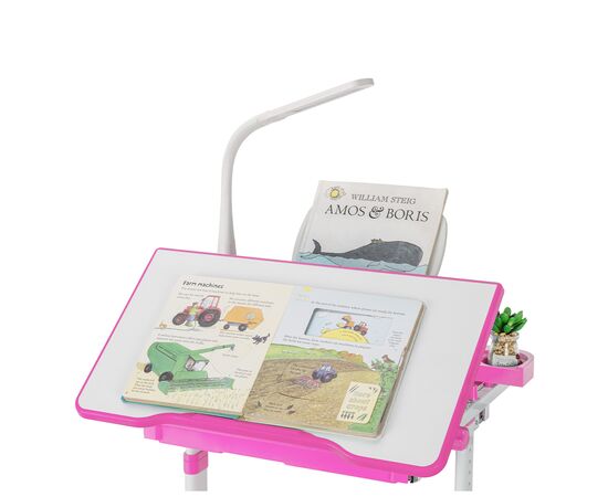 Парта со стулом FunDesk Bellissima pink (2001002219160), изображение 5 Парта со стулом FunDesk Bellissima pink (2001002219160), изображение 5