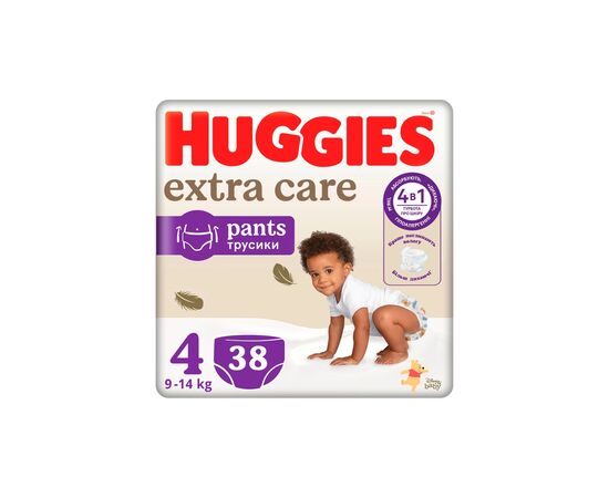 Подгузники Huggies Extra Care Pants 4 9-14 кг 38 шт (5029053549323)