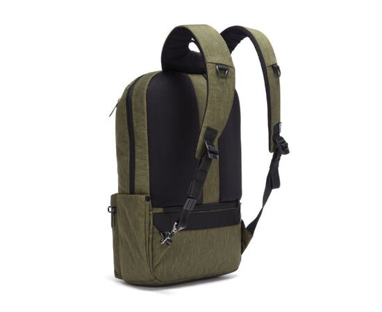 Рюкзак туристический Pacsafe Metrosafe X 20L backpack хакі (30640517), изображение 3 Рюкзак туристический Pacsafe Metrosafe X 20L backpack хакі (30640517), изображение 3