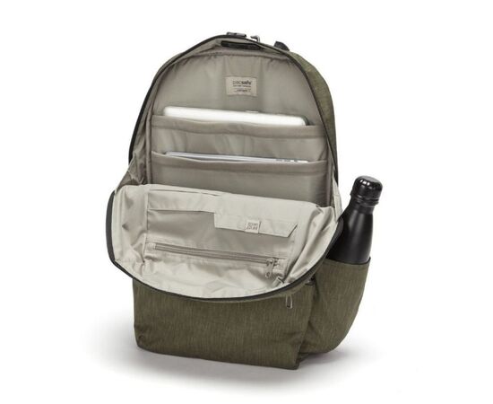 Рюкзак туристический Pacsafe Metrosafe X 20L backpack хакі (30640517), изображение 4 Рюкзак туристический Pacsafe Metrosafe X 20L backpack хакі (30640517), изображение 4