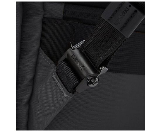 Рюкзак туристический Pacsafe Metrosafe X 25L графітовий (30645144), изображение 7 Рюкзак туристический Pacsafe Metrosafe X 25L графітовий (30645144), изображение 7