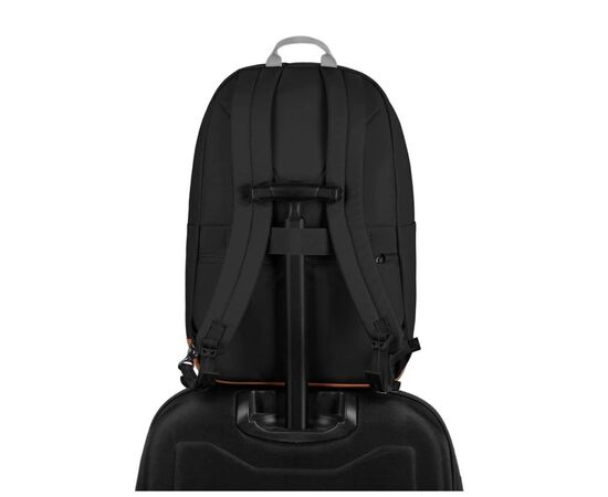 Рюкзак туристический Pacsafe Go 25L чорний/помаранчевий (35115130), изображение 4 Рюкзак туристический Pacsafe Go 25L чорний/помаранчевий (35115130), изображение 4