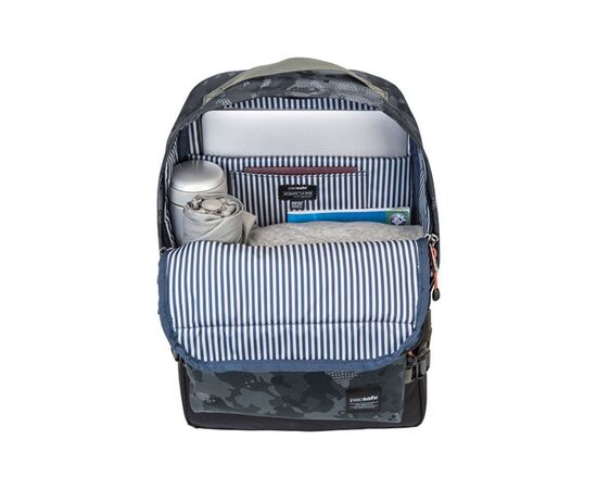 Рюкзак туристический Pacsafe Slingsafe LX350 backpack чорний-камуфляжний (45331802), изображение 2 Рюкзак туристический Pacsafe Slingsafe LX350 backpack чорний-камуфляжний (45331802), изображение 2