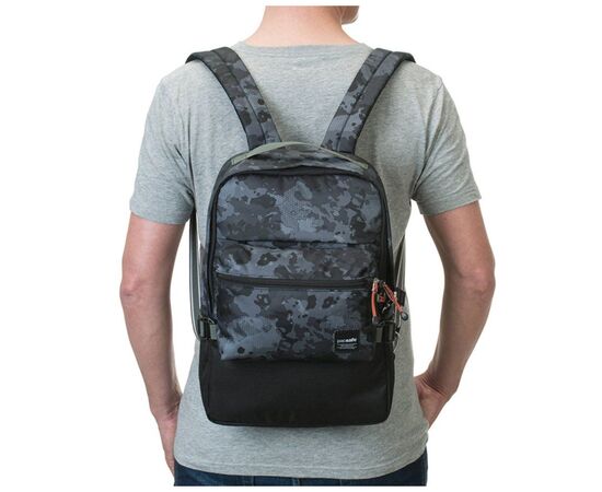 Рюкзак туристический Pacsafe Slingsafe LX350 backpack чорний-камуфляжний (45331802), изображение 3 Рюкзак туристический Pacsafe Slingsafe LX350 backpack чорний-камуфляжний (45331802), изображение 3