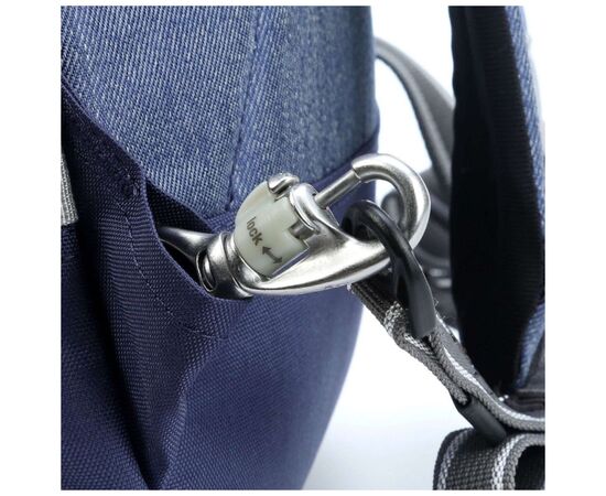 Рюкзак туристический Pacsafe Slingsafe LX400 backpack синій (45335601), изображение 6 Рюкзак туристический Pacsafe Slingsafe LX400 backpack синій (45335601), изображение 6