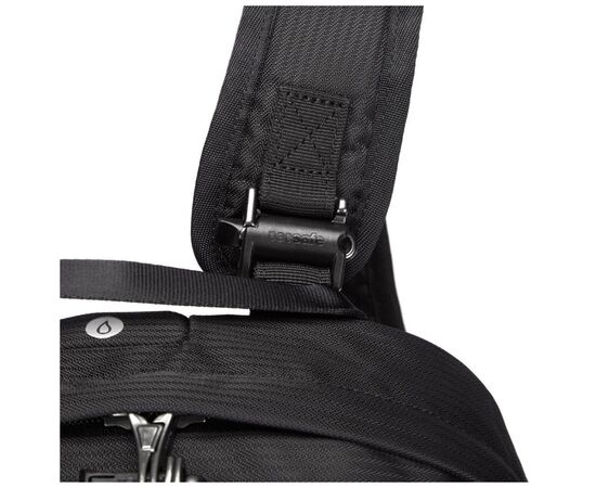 Рюкзак туристический Pacsafe Vibe 25L Econyl backpack чорний (40100138), изображение 5 Рюкзак туристический Pacsafe Vibe 25L Econyl backpack чорний (40100138), изображение 5