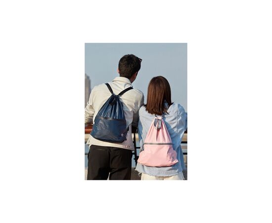 Рюкзак туристический Xiaomi RunMi 90 Points Lightweight Urban Drawstring Backpack Pink (6972125146175), изображение 4 Рюкзак туристический Xiaomi RunMi 90 Points Lightweight Urban Drawstring Backpack Pink (6972125146175), изображение 4