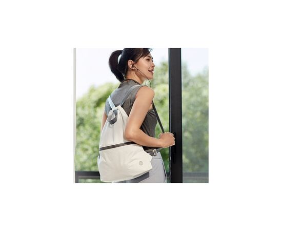 Рюкзак туристический Xiaomi RunMi 90 Points Lightweight Urban Drawstring Backpack White (6972125146168), изображение 4 Рюкзак туристический Xiaomi RunMi 90 Points Lightweight Urban Drawstring Backpack White (6972125146168), изображение 4