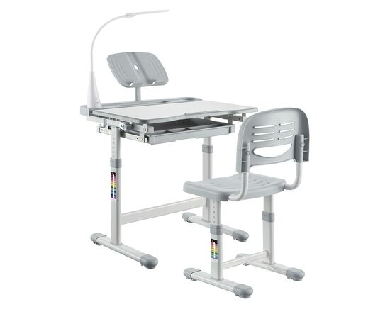 Парта зі стільцем FunDesk Bellissima grey (221918)