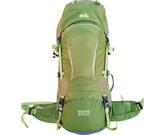 Рюкзак туристичний Tramp Sigurd 60+10 Green (UTRP-045-green)