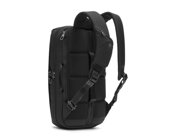 Рюкзак туристический Pacsafe Metrosafe X Anti-Theft 16" commuter чорний (30635100), изображение 4 Рюкзак туристический Pacsafe Metrosafe X Anti-Theft 16" commuter чорний (30635100), изображение 4