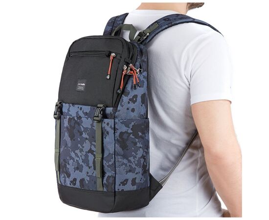 Рюкзак туристический Pacsafe Slingsafe LX500 backpack чорний-камуфляжний (45330802), изображение 2 Рюкзак туристический Pacsafe Slingsafe LX500 backpack чорний-камуфляжний (45330802), изображение 2
