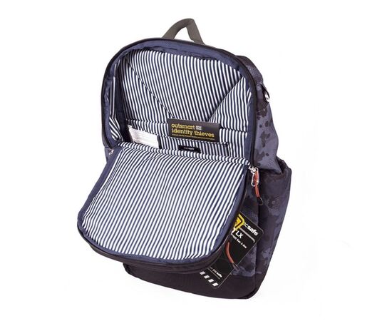 Рюкзак туристический Pacsafe Slingsafe LX500 backpack чорний-камуфляжний (45330802), изображение 6 Рюкзак туристический Pacsafe Slingsafe LX500 backpack чорний-камуфляжний (45330802), изображение 6