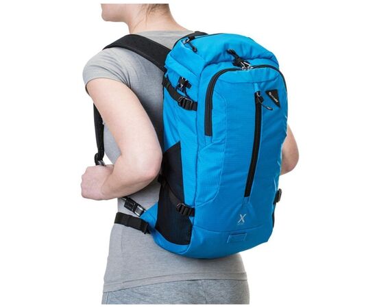 Рюкзак туристический Pacsafe Venturesafe X22 блакитний (60410616), изображение 3 Рюкзак туристический Pacsafe Venturesafe X22 блакитний (60410616), изображение 3