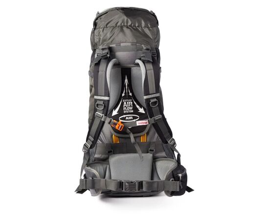 Рюкзак туристический Naturehike NH70B070-B 70+5 л Black/Grey (6927595709009), изображение 5 Рюкзак туристический Naturehike NH70B070-B 70+5 л Black/Grey (6927595709009), изображение 5