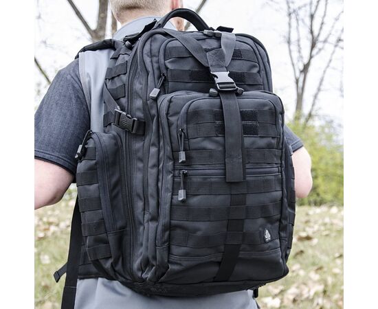 Рюкзак туристический Leapers UTG 3-Day 44л Black (PVC-P372B), изображение 10 Рюкзак туристический Leapers UTG 3-Day 44л Black (PVC-P372B), изображение 10