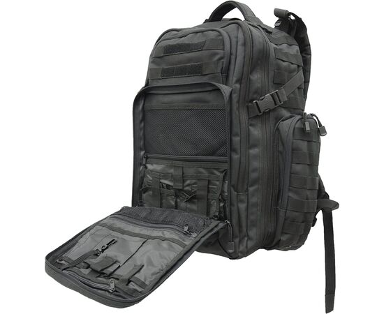Рюкзак туристический Leapers UTG 3-Day 44л Black (PVC-P372B), изображение 4 Рюкзак туристический Leapers UTG 3-Day 44л Black (PVC-P372B), изображение 4