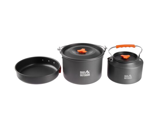 Набор туристической посуды Skif Outdoor Fuzz Set L (SO-HC720), изображение 2 Набор туристической посуды Skif Outdoor Fuzz Set L (SO-HC720), изображение 2