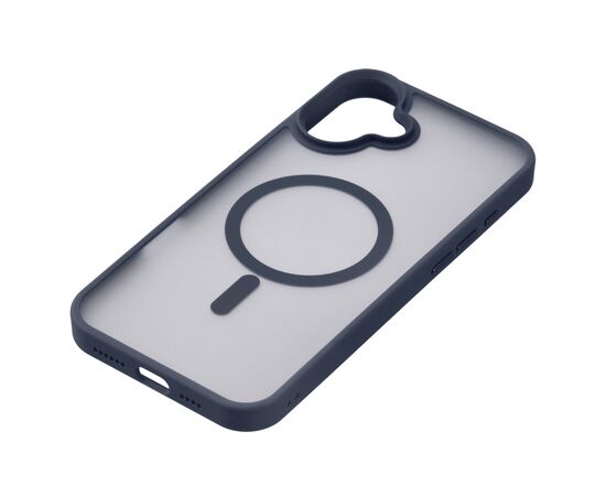 Чехол для мобильного телефона 2E iPhone 16 Plus Soft Touch MagSafe Cover dark blue (2E-IPH-16PL-OCLS-DB), изображение 3 Чехол для мобильного телефона 2E iPhone 16 Plus Soft Touch MagSafe Cover dark blue (2E-IPH-16PL-OCLS-DB), изображение 3