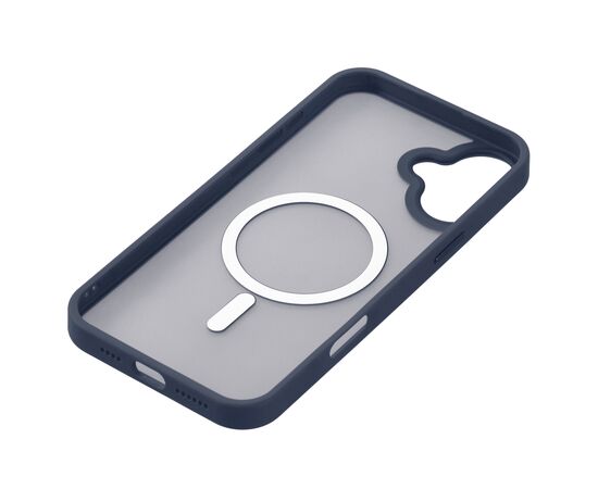 Чехол для мобильного телефона 2E iPhone 16 Plus Soft Touch MagSafe Cover dark blue (2E-IPH-16PL-OCLS-DB), изображение 4 Чехол для мобильного телефона 2E iPhone 16 Plus Soft Touch MagSafe Cover dark blue (2E-IPH-16PL-OCLS-DB), изображение 4