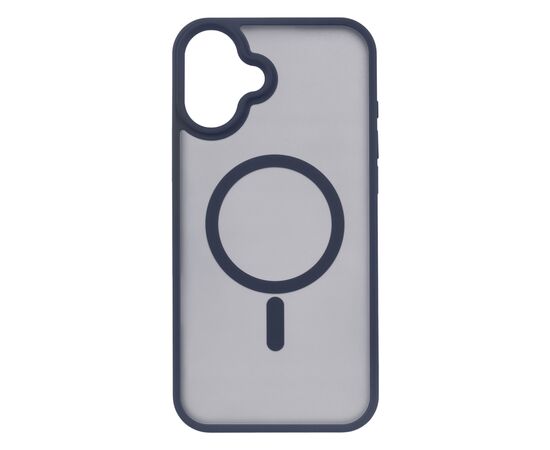 Чехол для мобильного телефона 2E iPhone 16 Plus Soft Touch MagSafe Cover dark blue (2E-IPH-16PL-OCLS-DB)