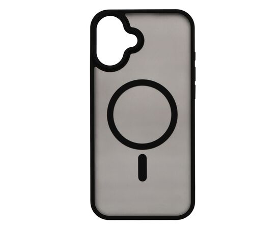 Чехол для мобильного телефона 2E iPhone 16 Plus Soft Touch MagSafe Cover black (2E-IPH-16PL-OCLS-BK)