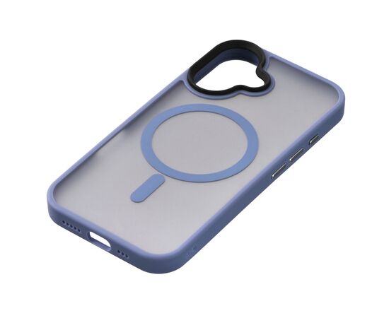 Чехол для мобильного телефона 2E iPhone 16 Soft Touch MagSafe Cover light blue (2E-IPH-16-OCLS-LB), изображение 3 Чехол для мобильного телефона 2E iPhone 16 Soft Touch MagSafe Cover light blue (2E-IPH-16-OCLS-LB), изображение 3