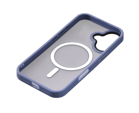 Чехол для мобильного телефона 2E iPhone 16 Soft Touch MagSafe Cover light blue (2E-IPH-16-OCLS-LB), изображение 4 Чехол для мобильного телефона 2E iPhone 16 Soft Touch MagSafe Cover light blue (2E-IPH-16-OCLS-LB), изображение 4
