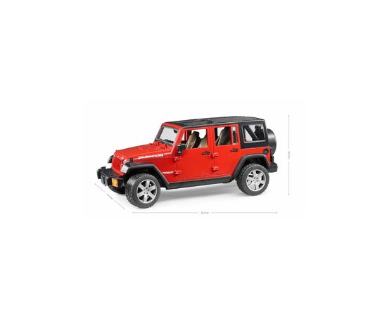 Спецтехника Bruder джип Wrangler Unlimited Rubicon, М116 (02525), изображение 2 Спецтехника Bruder джип Wrangler Unlimited Rubicon, М116 (02525), изображение 2
