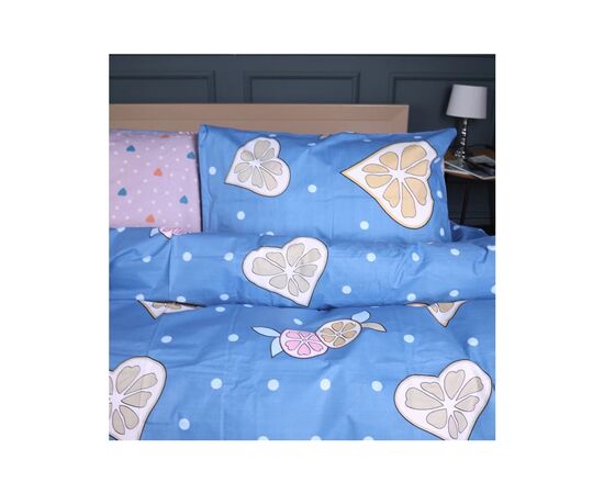 Постельное белье MirSon Бязь Ranforce Elite 17-0470 Love lemon King Size (2200004705095), изображение 2