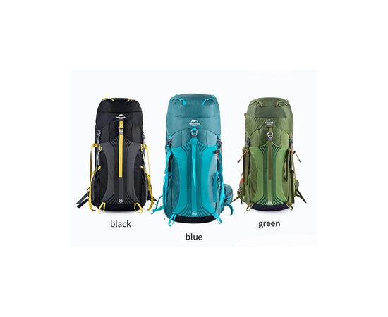 Рюкзак туристичний Naturehike NH16Y020-Q 55л зелений (6927595787908), зображення 3 Рюкзак туристичний Naturehike NH16Y020-Q 55л зелений (6927595787908), зображення 3