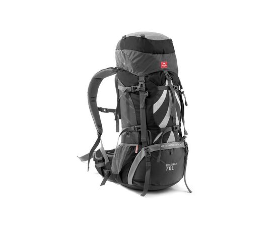 Рюкзак туристический Naturehike NH70B070-B 70 л + 5 л чорний (6975641887485)