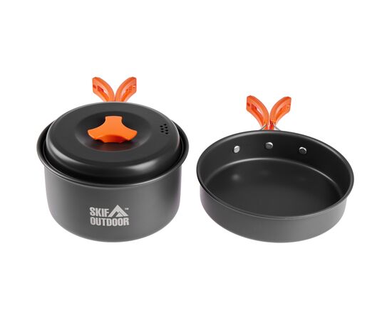 Набор туристической посуды Skif Outdoor Fuzz Set S (SO-HC200), изображение 2 Набор туристической посуды Skif Outdoor Fuzz Set S (SO-HC200), изображение 2