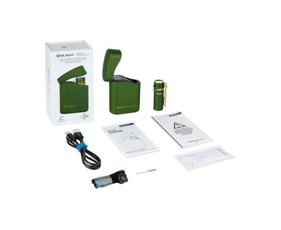 Фонарь Olight Baton 4 Premium OD Green (0.0000.0859), изображение 10 Фонарь Olight Baton 4 Premium OD Green (0.0000.0859), изображение 10