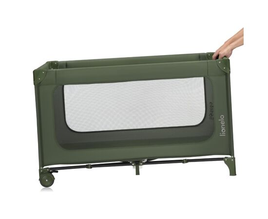 Детский манеж Lionelo JASMIN EASY FOLD GREEN OLIVE (LO-JASMIN EASY FOLD GREEN OLIVE), изображение 12 Детский манеж Lionelo JASMIN EASY FOLD GREEN OLIVE (LO-JASMIN EASY FOLD GREEN OLIVE), изображение 12