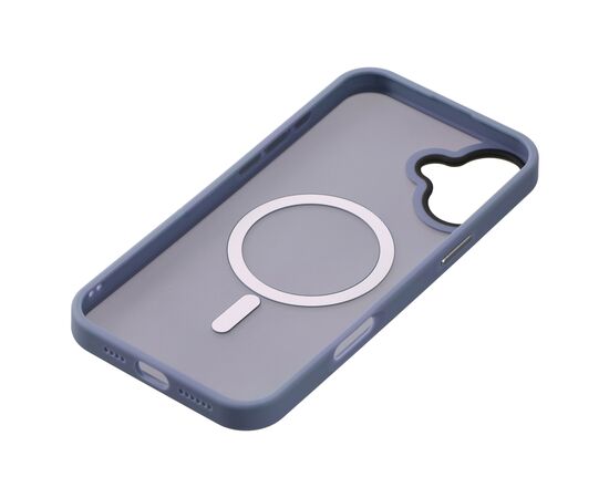 Чехол для мобильного телефона 2E iPhone 16 Plus Soft Touch MagSafe Cover light blue (2E-IPH-16PL-OCLS-LB), изображение 4 Чехол для мобильного телефона 2E iPhone 16 Plus Soft Touch MagSafe Cover light blue (2E-IPH-16PL-OCLS-LB), изображение 4