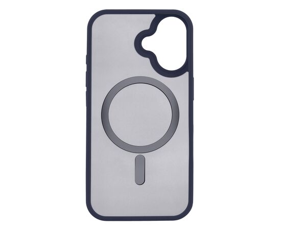 Чехол для мобильного телефона 2E iPhone 16 Soft Touch MagSafe Cover dark blue (2E-IPH-16-OCLS-DL), изображение 2 Чехол для мобильного телефона 2E iPhone 16 Soft Touch MagSafe Cover dark blue (2E-IPH-16-OCLS-DL), изображение 2