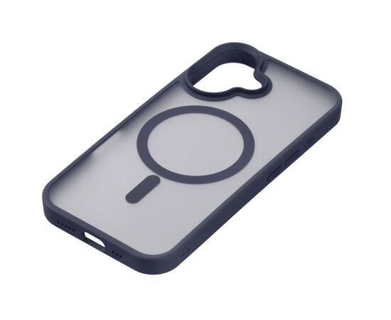 Чехол для мобильного телефона 2E iPhone 16 Soft Touch MagSafe Cover dark blue (2E-IPH-16-OCLS-DL), изображение 3 Чехол для мобильного телефона 2E iPhone 16 Soft Touch MagSafe Cover dark blue (2E-IPH-16-OCLS-DL), изображение 3