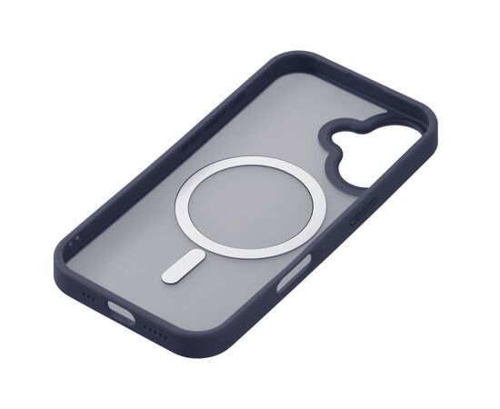 Чехол для мобильного телефона 2E iPhone 16 Soft Touch MagSafe Cover dark blue (2E-IPH-16-OCLS-DL), изображение 4 Чехол для мобильного телефона 2E iPhone 16 Soft Touch MagSafe Cover dark blue (2E-IPH-16-OCLS-DL), изображение 4