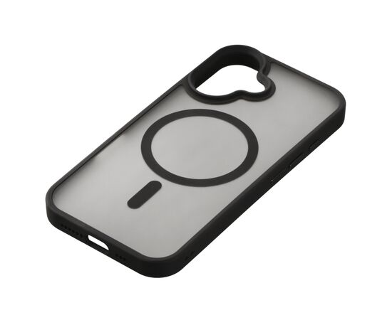 Чехол для мобильного телефона 2E iPhone 16 Soft Touch MagSafe Cover black (2E-IPH-16-OCLS-BK), изображение 3 Чехол для мобильного телефона 2E iPhone 16 Soft Touch MagSafe Cover black (2E-IPH-16-OCLS-BK), изображение 3