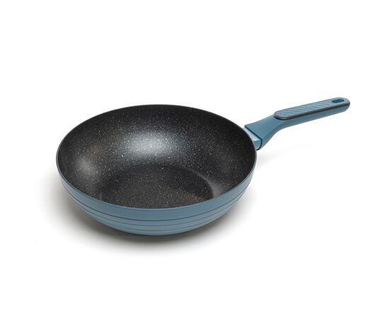 Сковорода Hölmer Lagoon WOK кована 28 см (WK-22628-FAB Lagoon), изображение 2 Сковорода Hölmer Lagoon WOK кована 28 см (WK-22628-FAB Lagoon), изображение 2