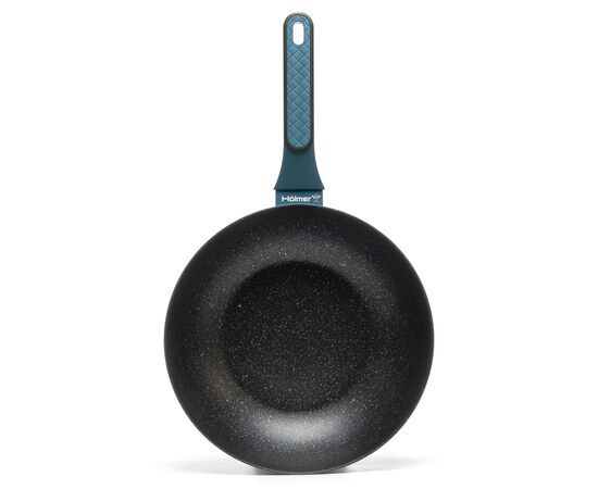 Сковорода Hölmer Lagoon WOK кована 28 см (WK-22628-FAB Lagoon), изображение 3 Сковорода Hölmer Lagoon WOK кована 28 см (WK-22628-FAB Lagoon), изображение 3