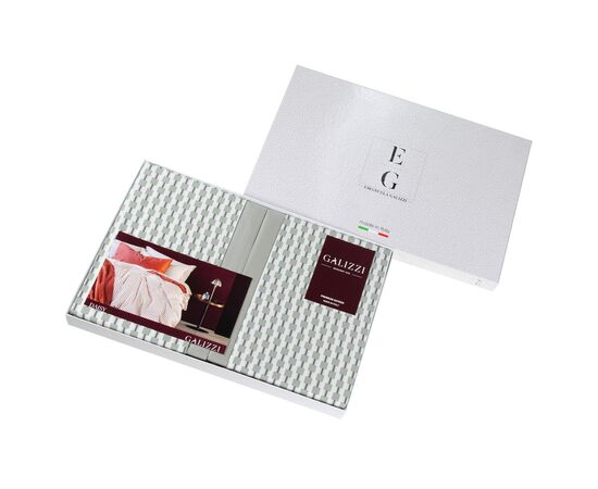 Постельное белье Emanuela Galizzi Daisy серо-зеленый сатин евро (175190), изображение 3 Постельное белье Emanuela Galizzi Daisy серо-зеленый сатин евро (175190), изображение 3