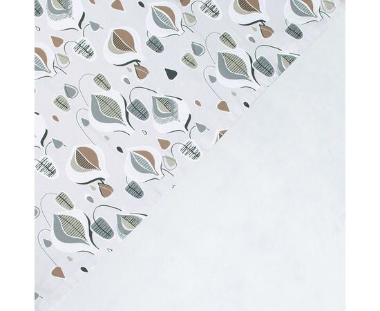 Постельное белье Emanuela Galizzi Arianna светло-серый сатин евро (175196), изображение 2 Постельное белье Emanuela Galizzi Arianna светло-серый сатин евро (175196), изображение 2