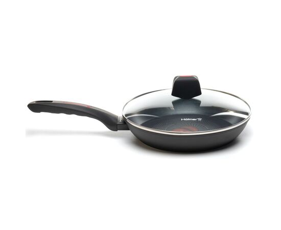 Сковорода Hölmer Vetto кована з кришкою 30 см (FP-22330-SBHBL Vetto)