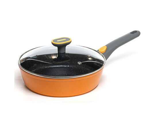 Сотейник Hölmer Star Sunny Premium кований з кришкою 26 см (DF-42826-SDMOL Star Sunny Premium), изображение 4 Сотейник Hölmer Star Sunny Premium кований з кришкою 26 см (DF-42826-SDMOL Star Sunny Premium), изображение 4